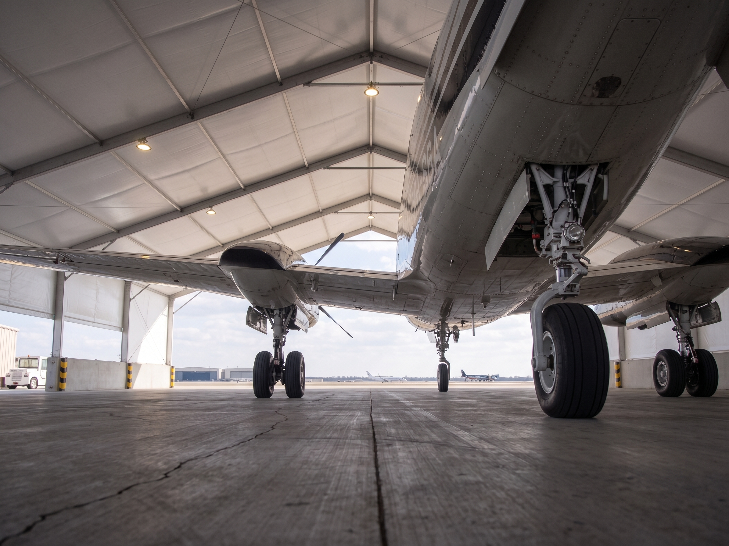 Aircraft hangar tent project image 11